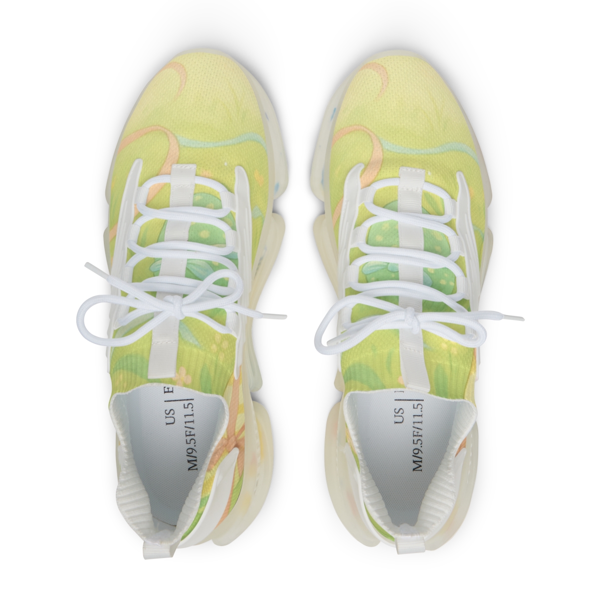Spring Ribbon Egg Meadow comfortable running sneakers