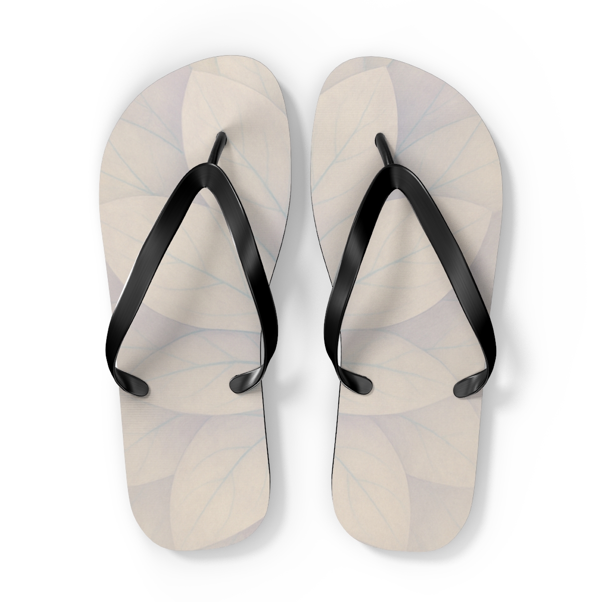 Orchid Veil Lattice colorful rubber flip flops
