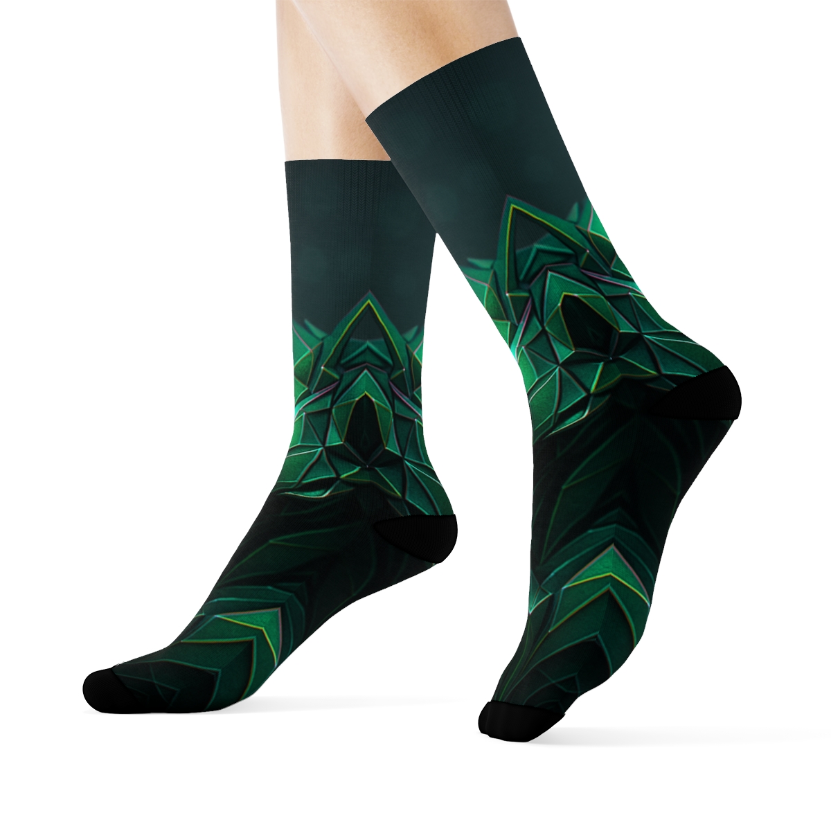 Mantis Prism Lattice personalized cozy socks