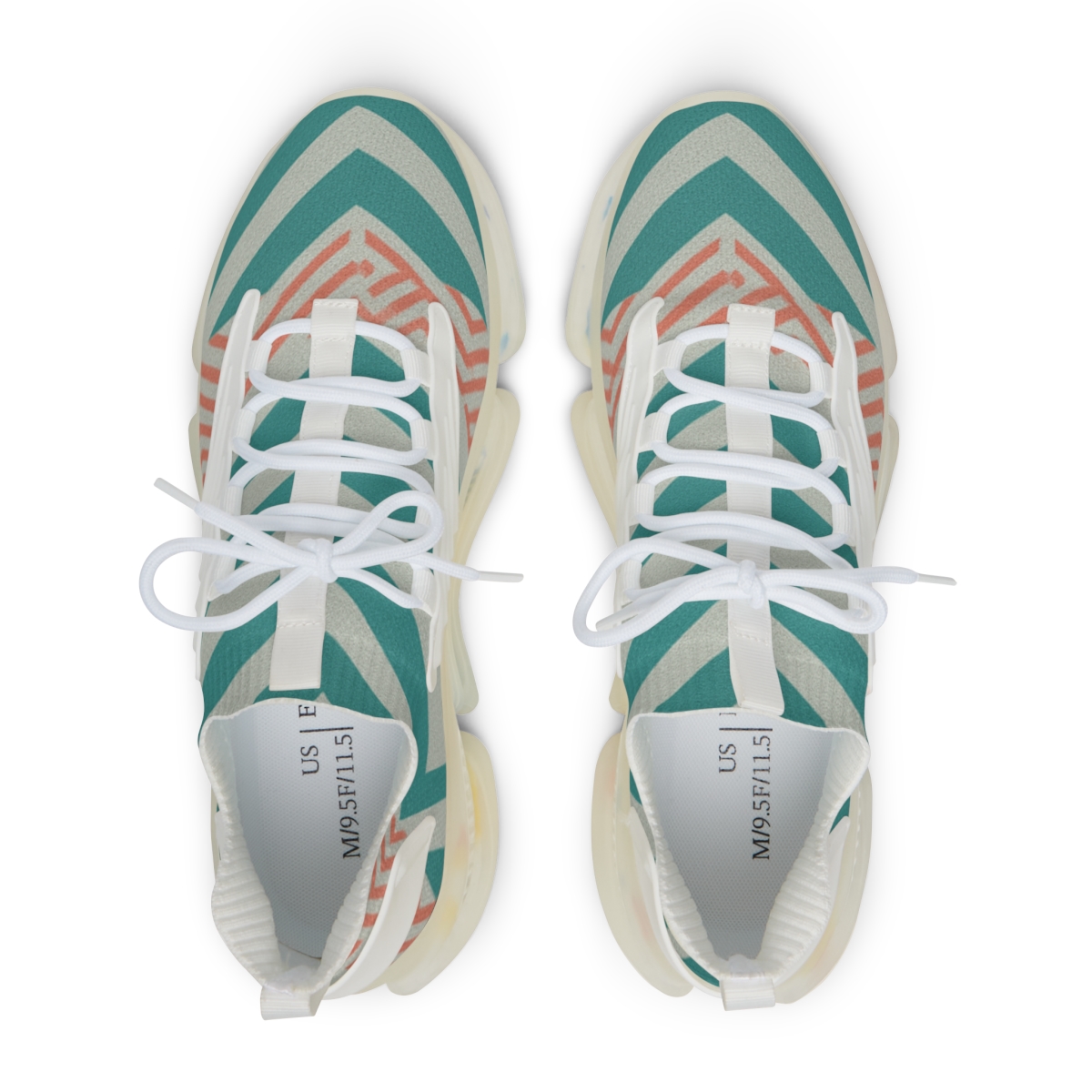 Oscillating Chevron Mosaic lifestyle sneakers