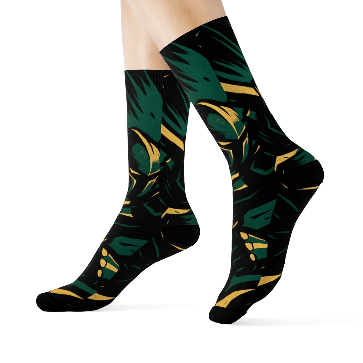 Horned Charge Of The Battle Beetle sports performance socks