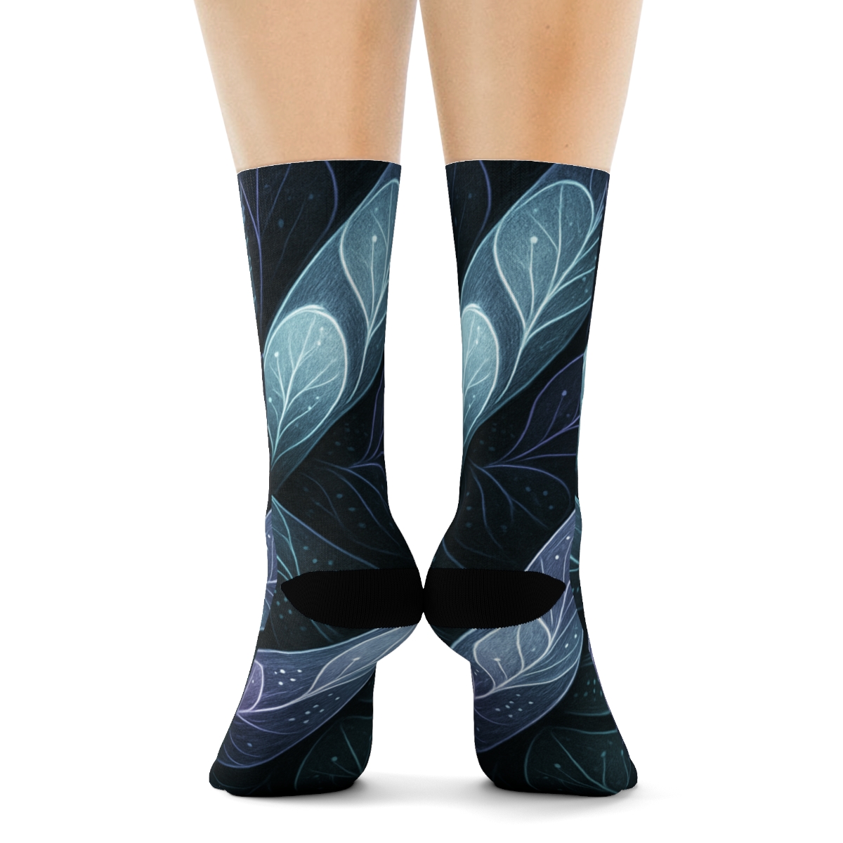 Orchid Vein Circuit Weave sports performance socks