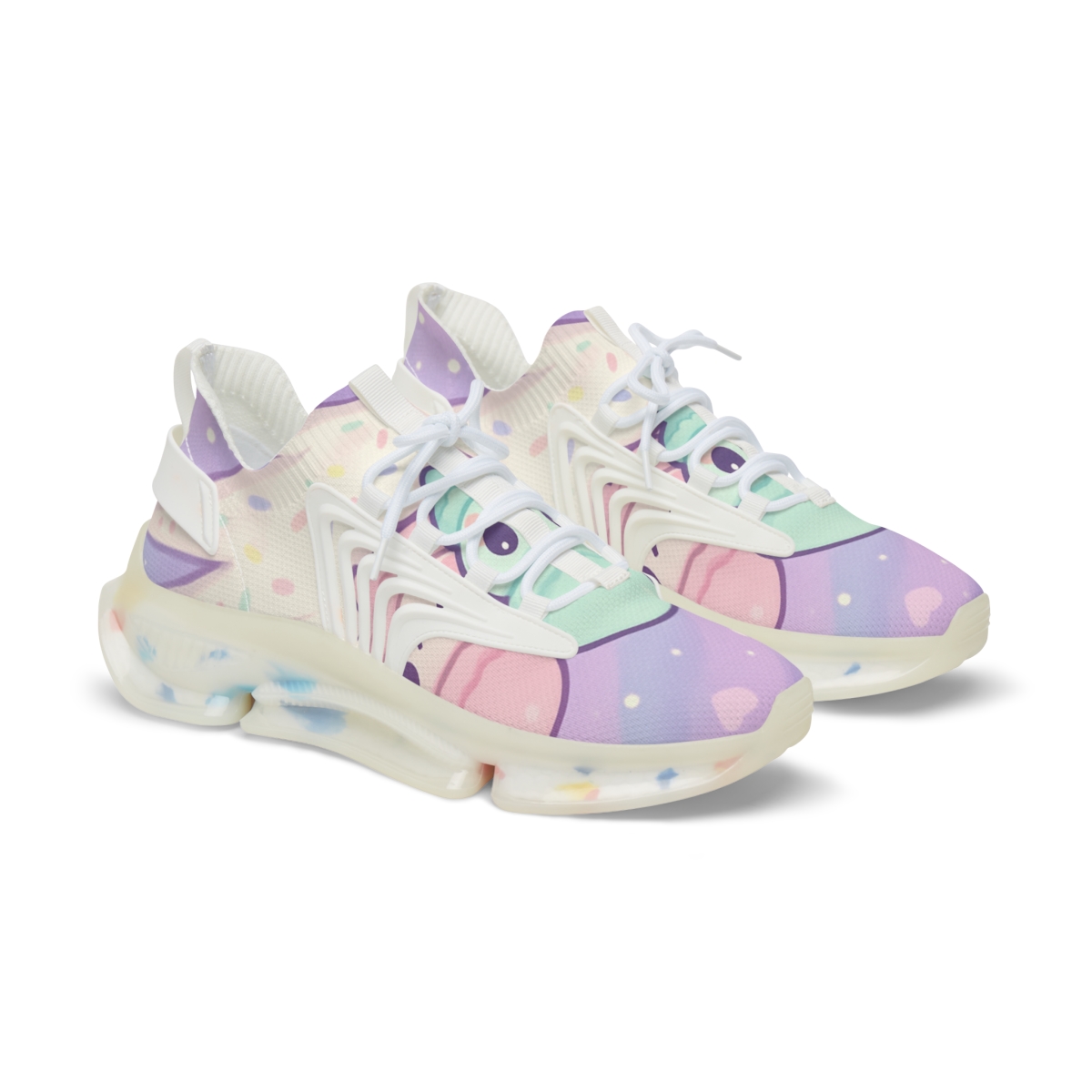 Cosmic Macaron Comet Parade stylish casual sneakers