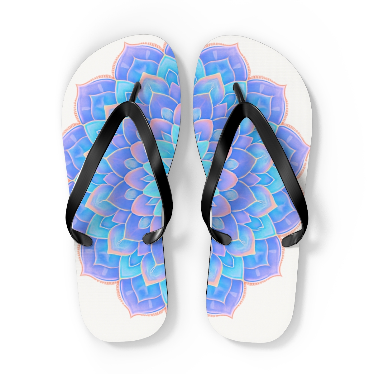 Aurora Prism Rosette stylish summer flip flops