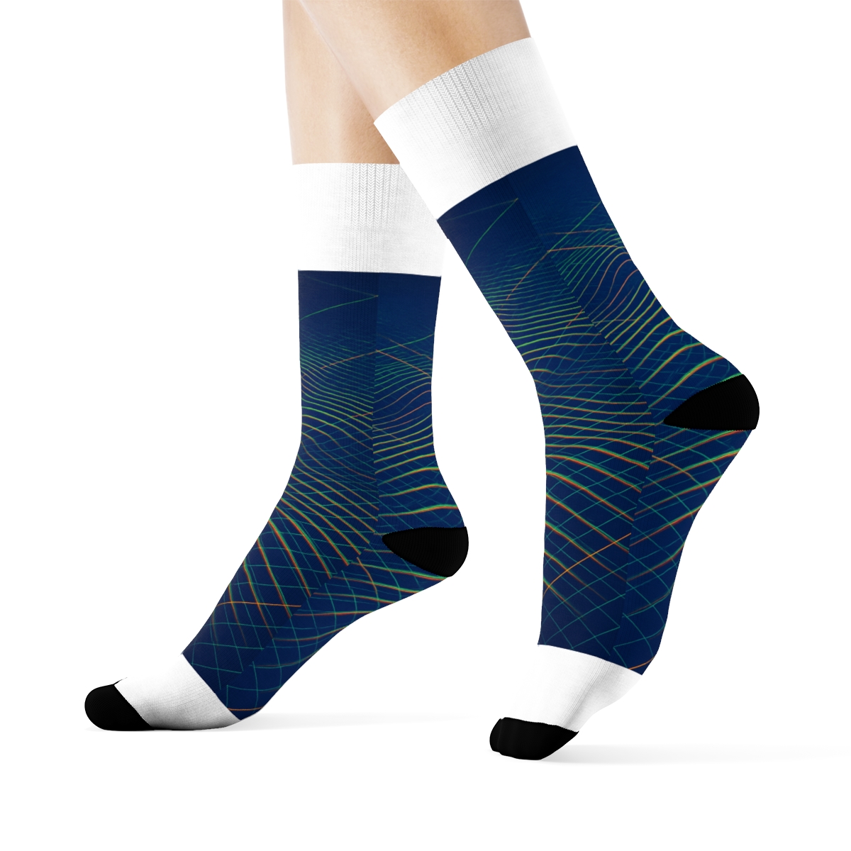 Urban Vibe Geometric Socks