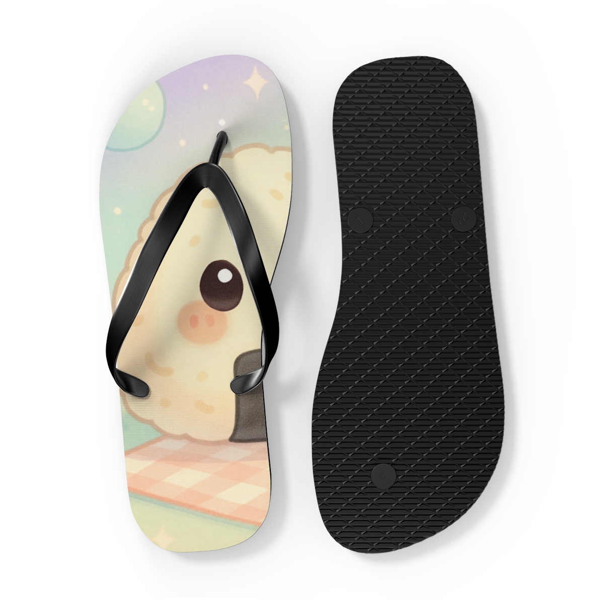 Starlight Bento Buddies stylish summer flip flops
