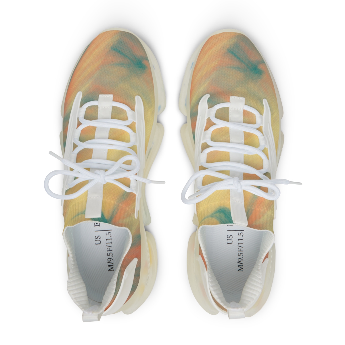 Darting Wingbeat Rhythm custom sneakers