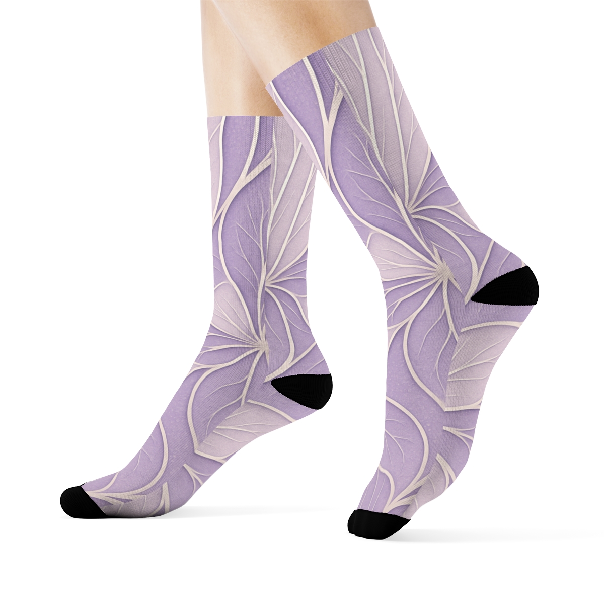 Lotus Vein Labyrinth warm winter socks