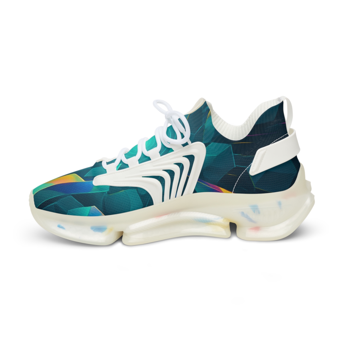Prismatic Mantis Shrimp Pulse unique printed sneakers