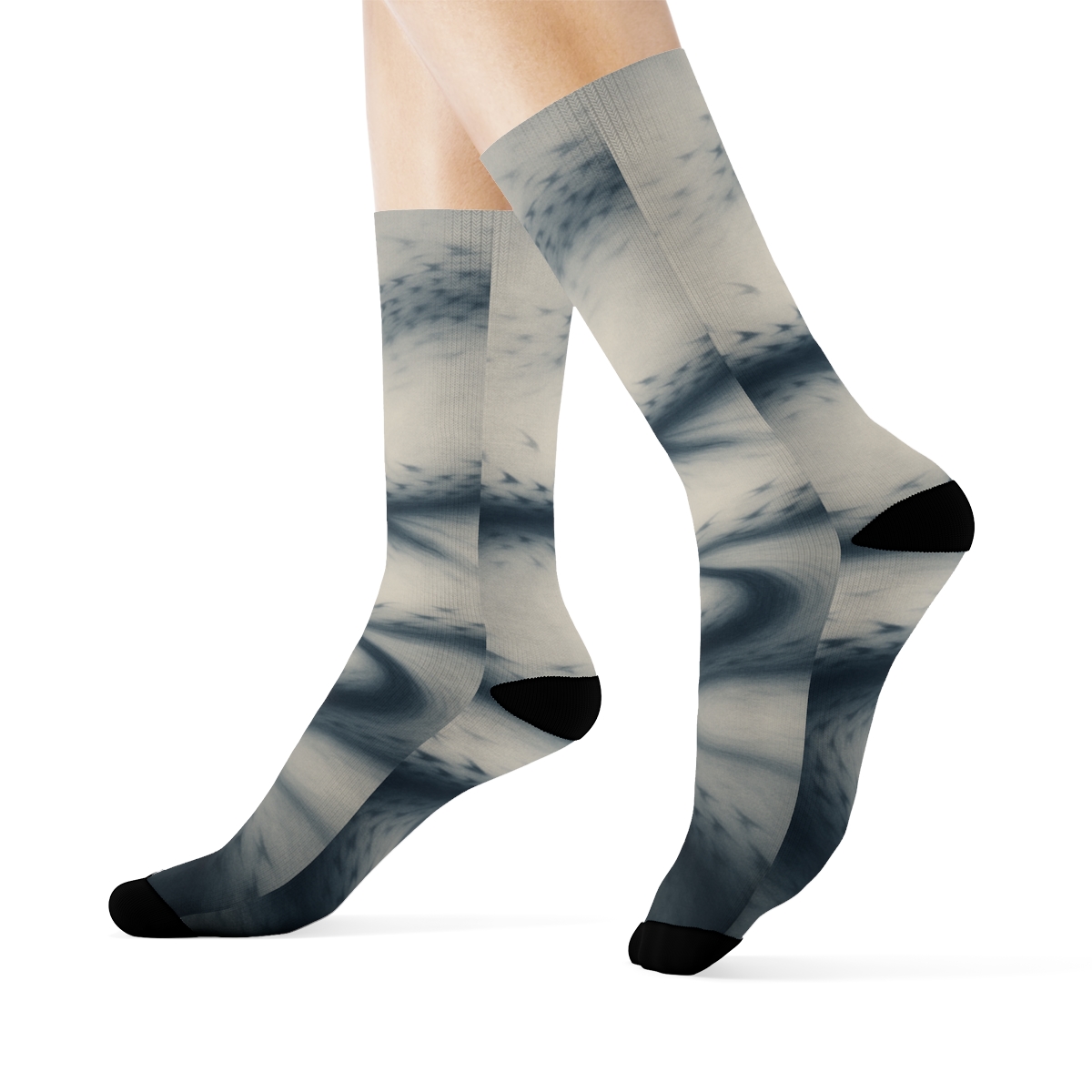 Murmuration Cipher Flight unique printed sockscustom socks