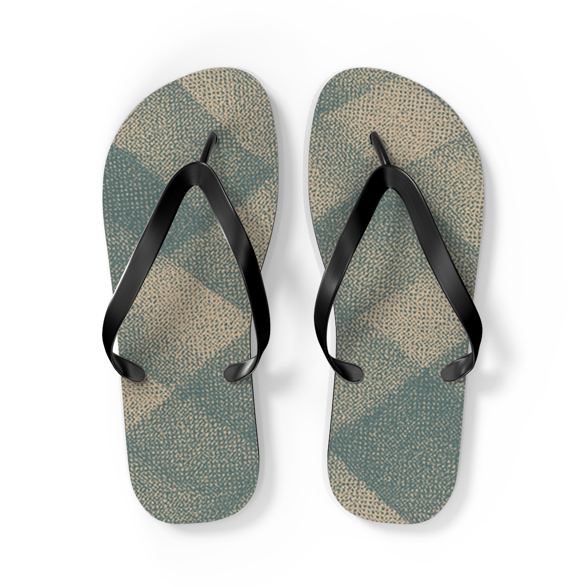 Woven Breeze Pattern Flip Flops