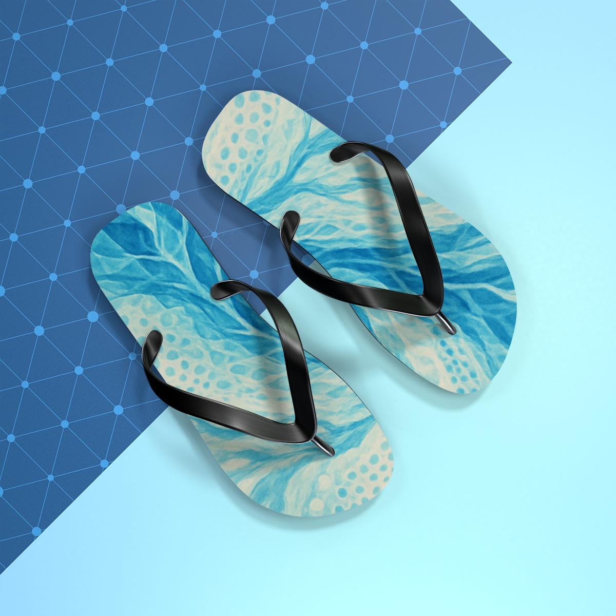 Crystal Tide Essence Flip Flops