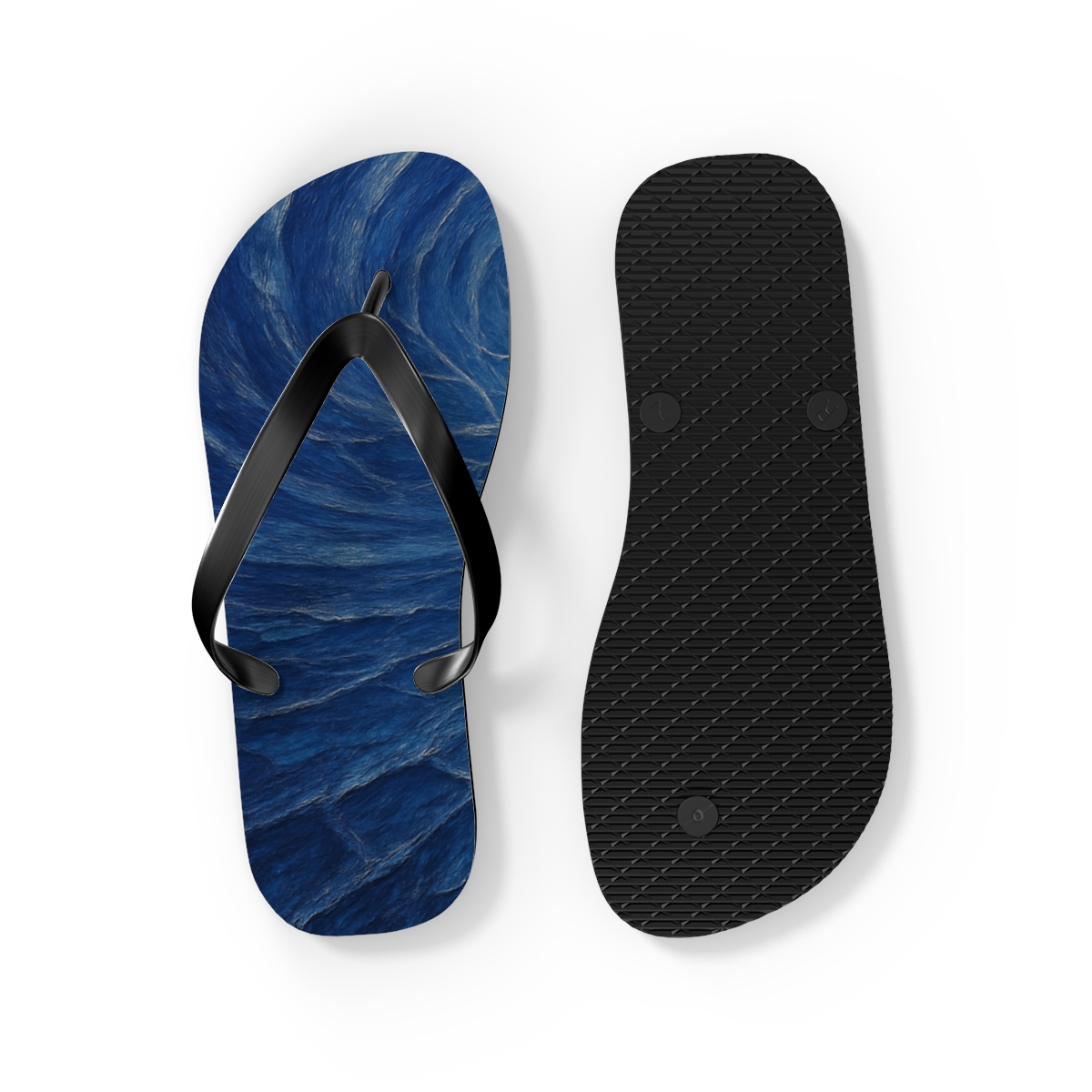 Indigo Tide Flip Flops