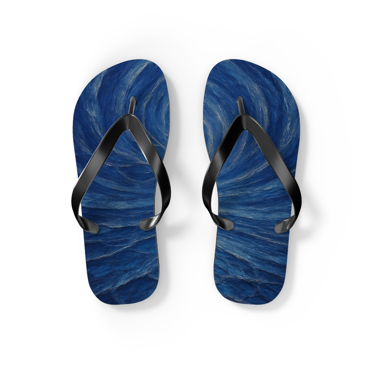 Indigo Tide Flip Flops