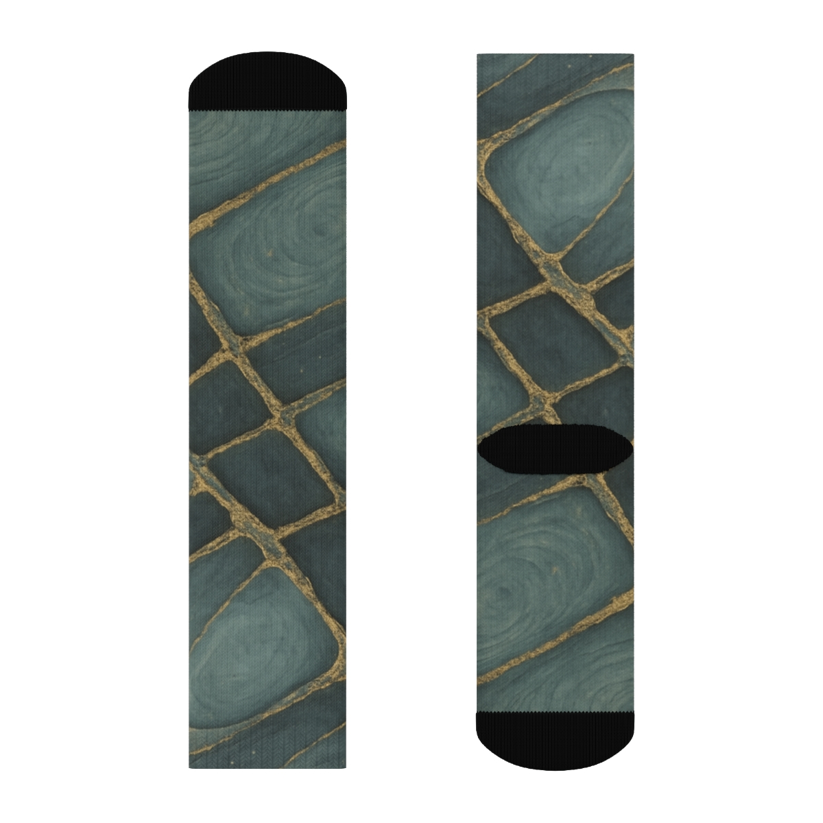 Eddy Vein Lattice custom socks