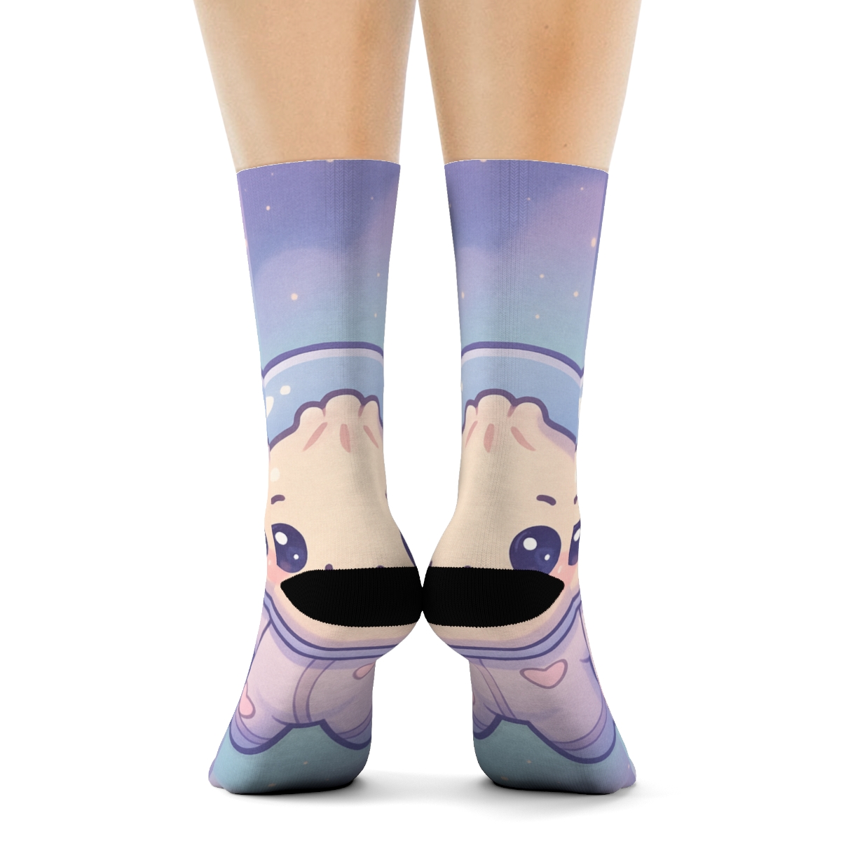 Starlit Dumpling Astronaut sports performance socks