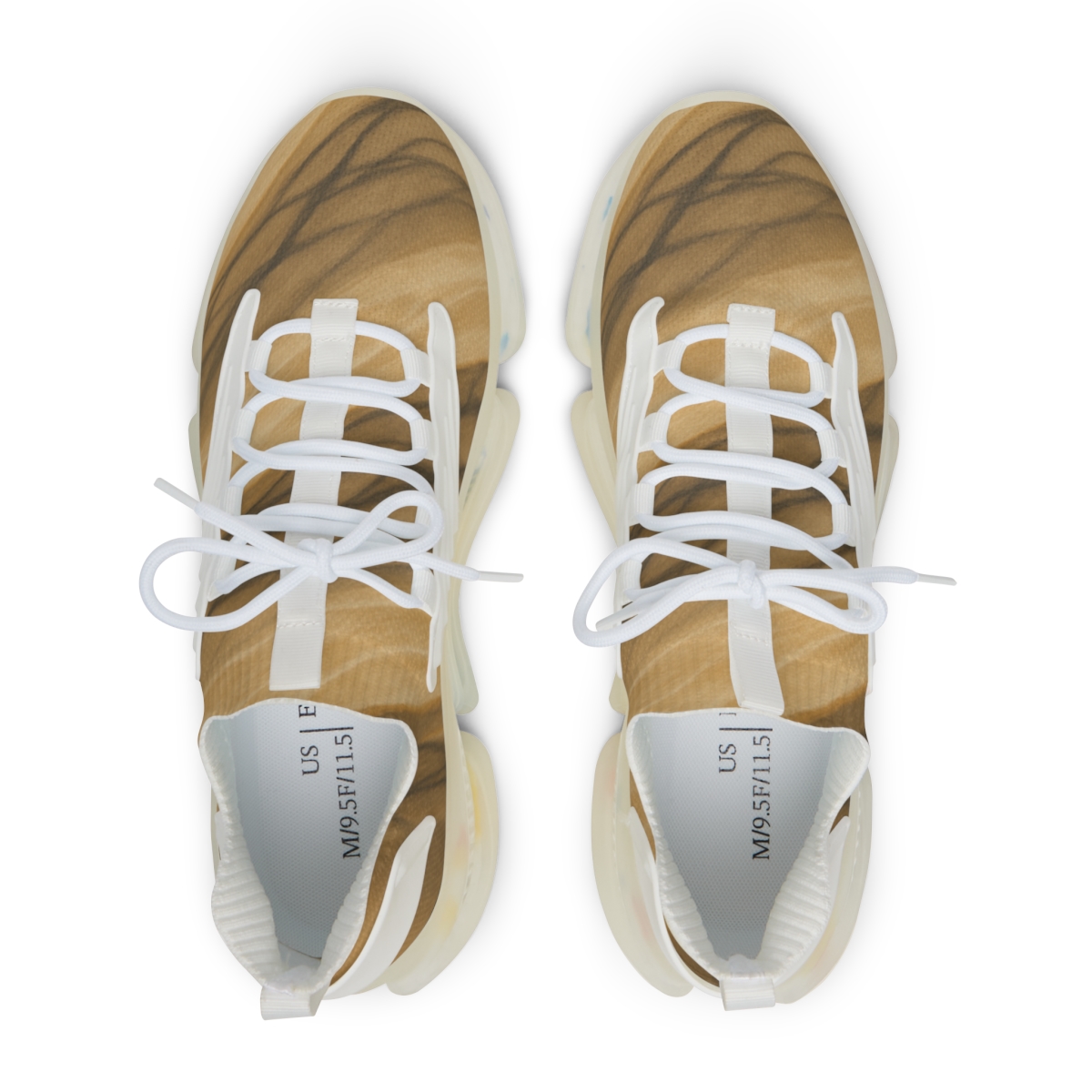 Wind Carved Arc Vein Weave stylish casual sneakers