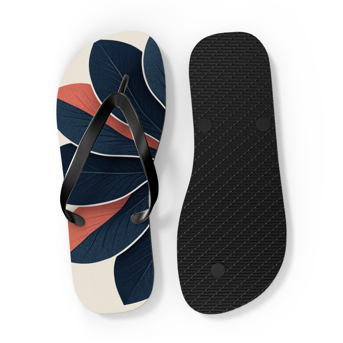 Anemone Pulse Rosette designer logo flip flops