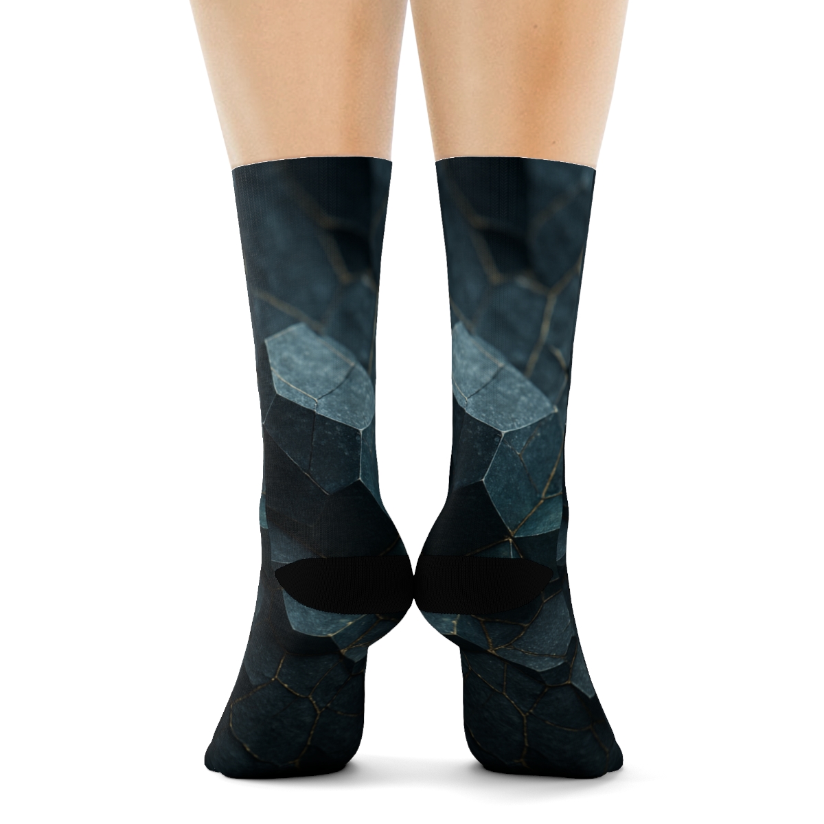 Mineral Facet Pulse Field trendy colorful socks