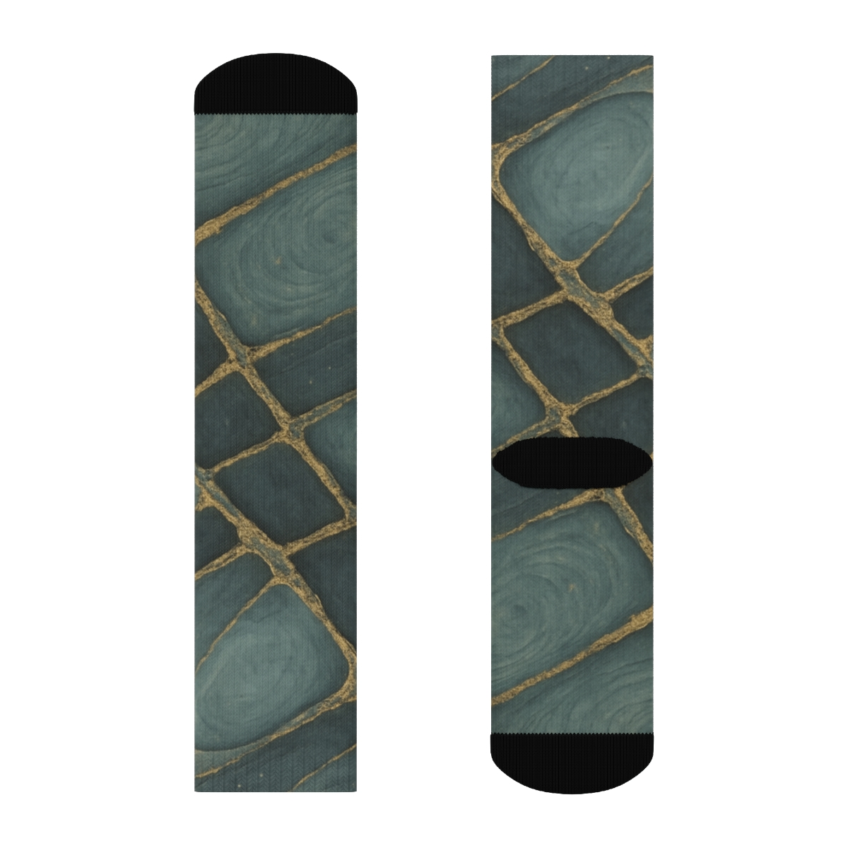 Eddy Vein Lattice custom socks