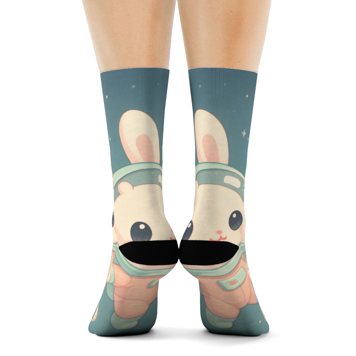 Bubble Helmet Bunny Stardrift custom socks