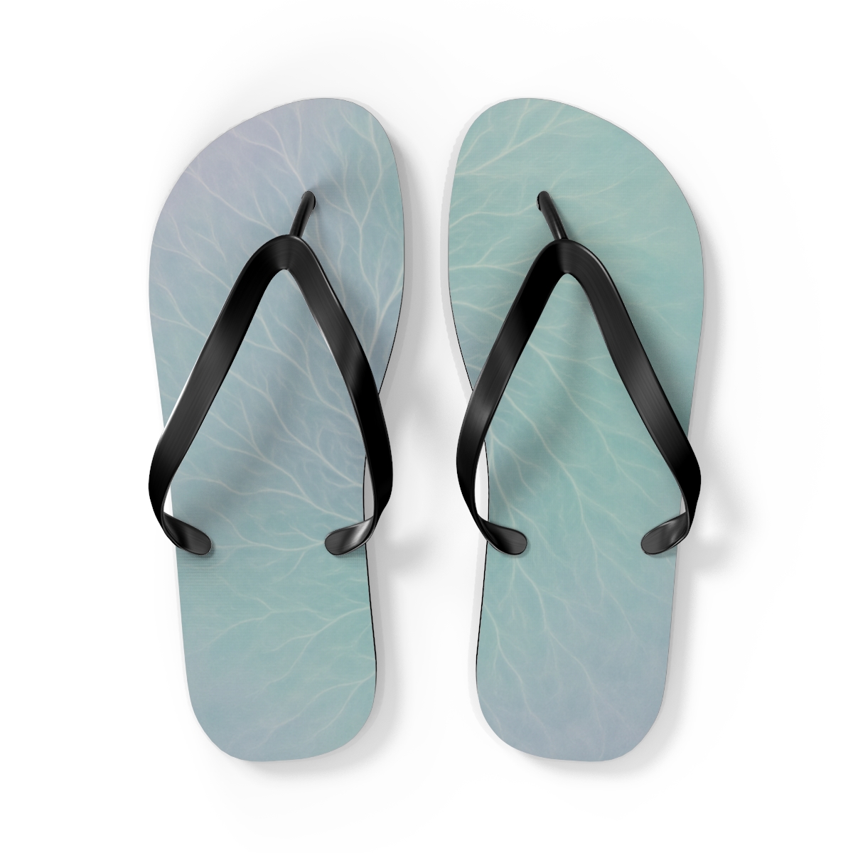 Lavender Breeze Spiral Flip Flops