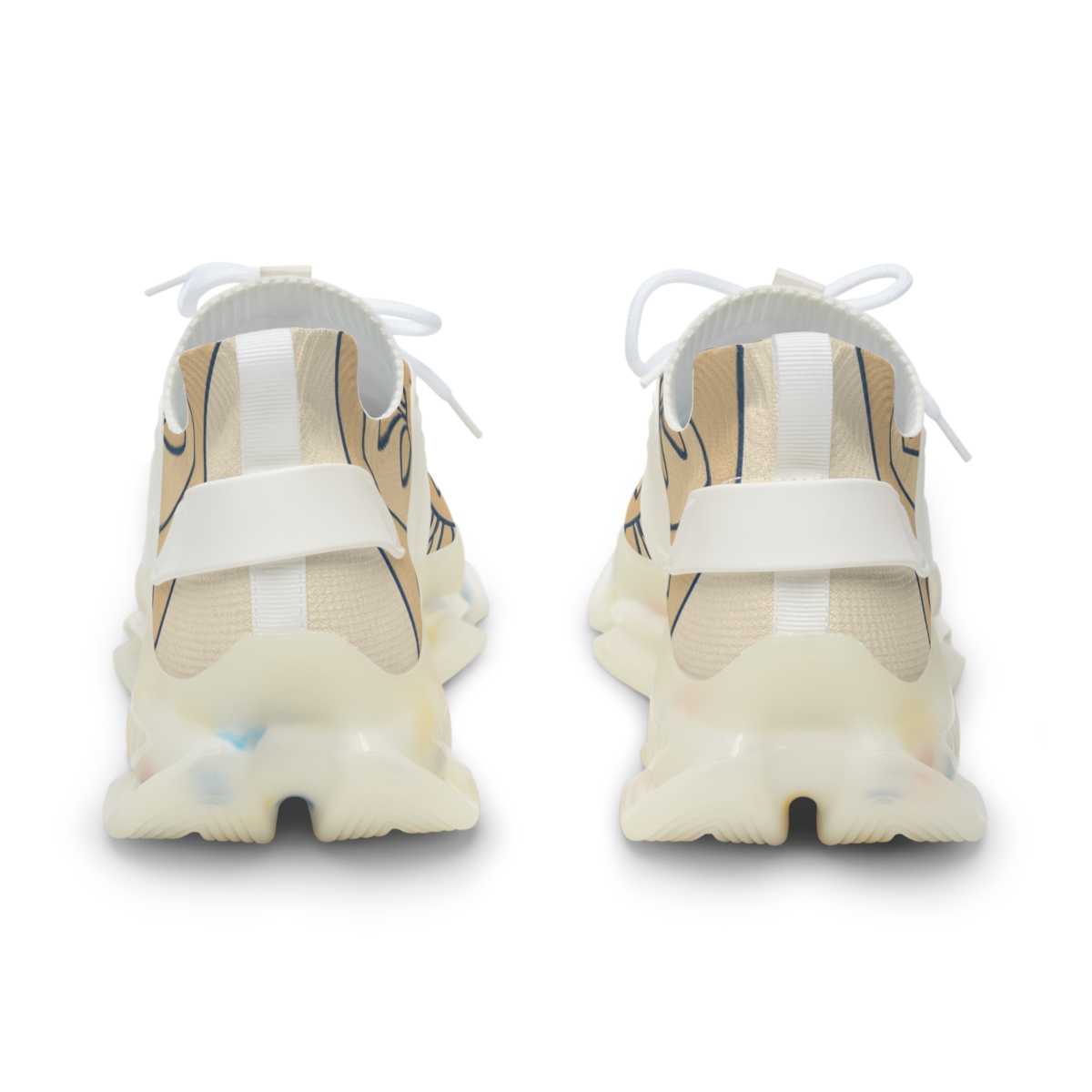 Desert Prism Rosette trendy fashion sneakers