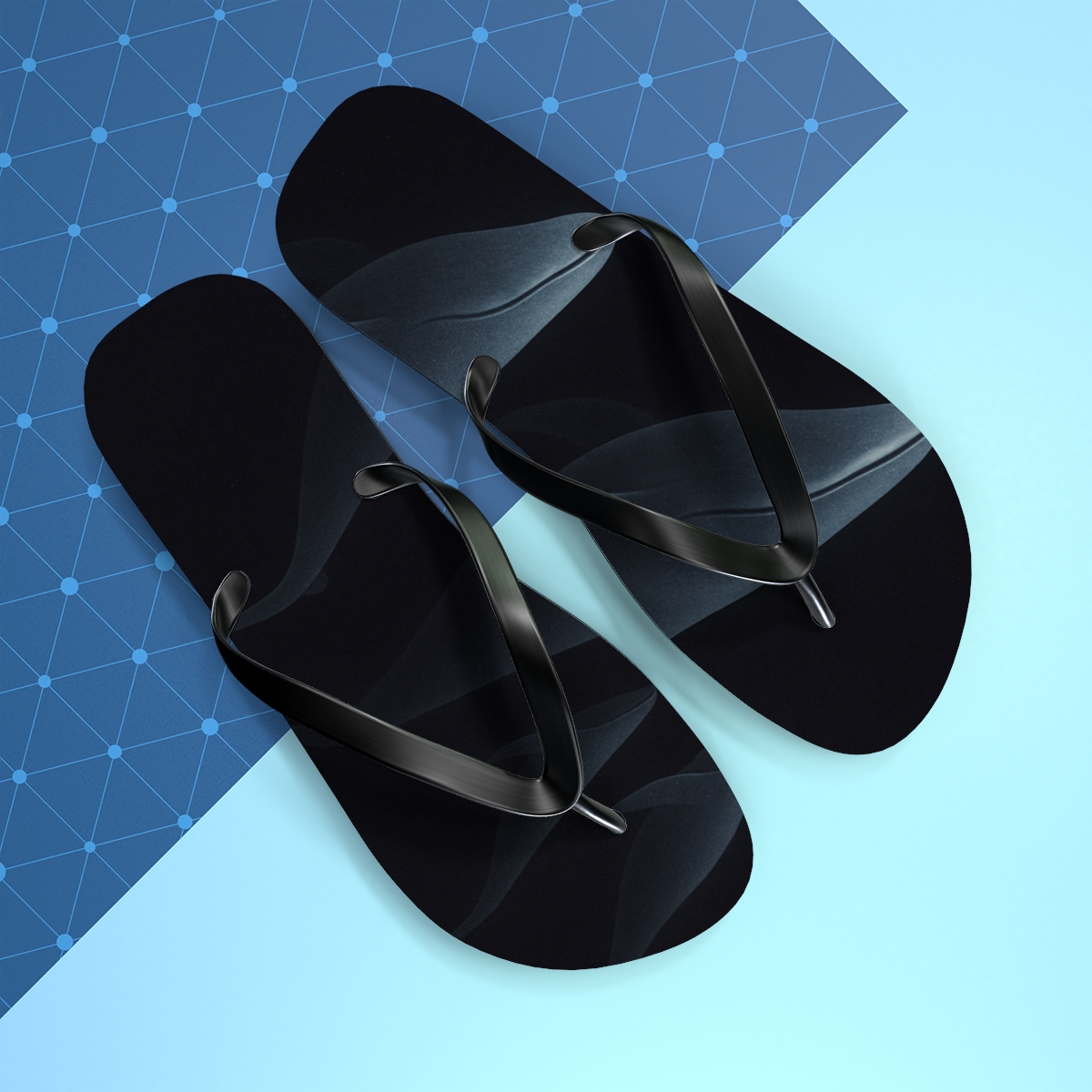 Silent Constellation Of The Sky Whales comfortable casual flip flops
