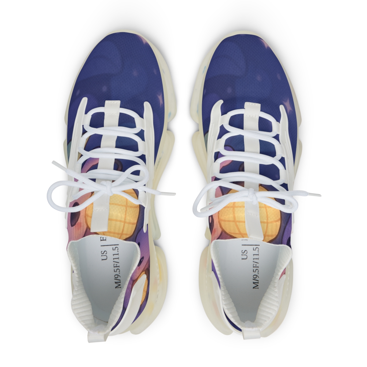 Lavender Lantern Snail Parade premium sport sneakers