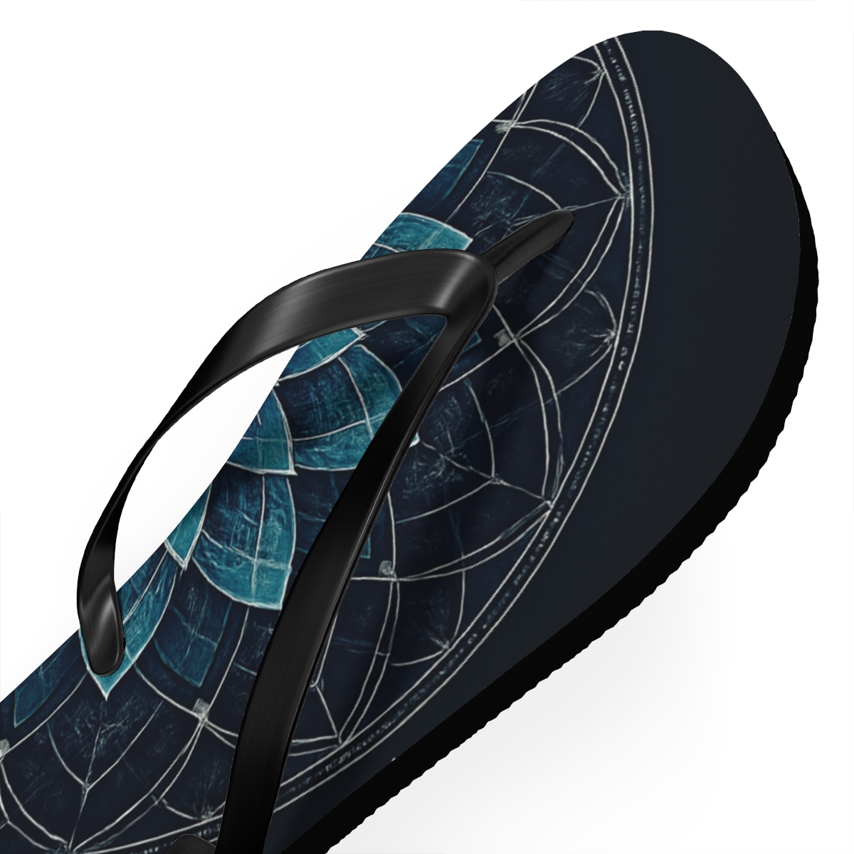 Orbital Petal Lattice soft sole flip flops