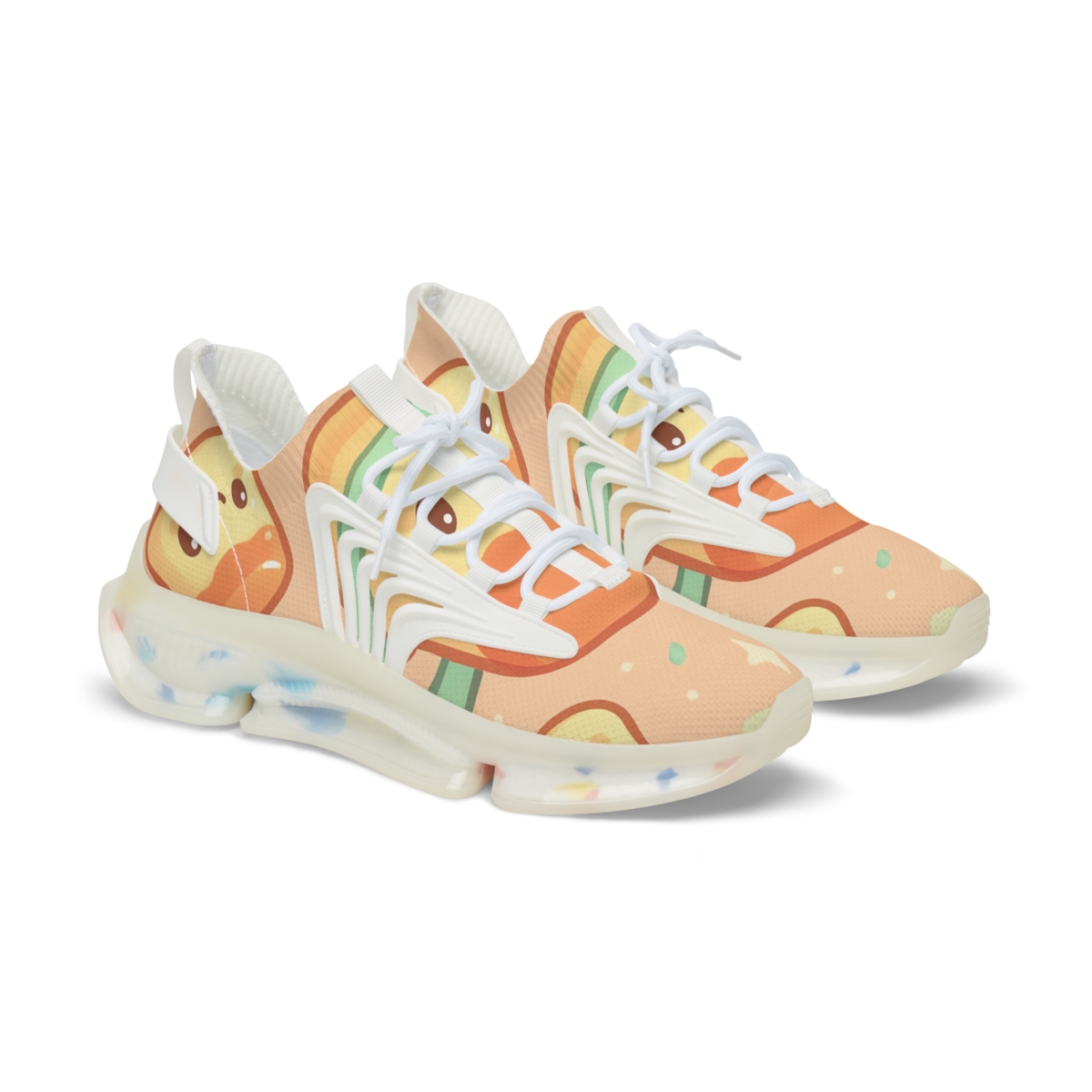 Peach Pudding Planet Party lifestyle sneakers