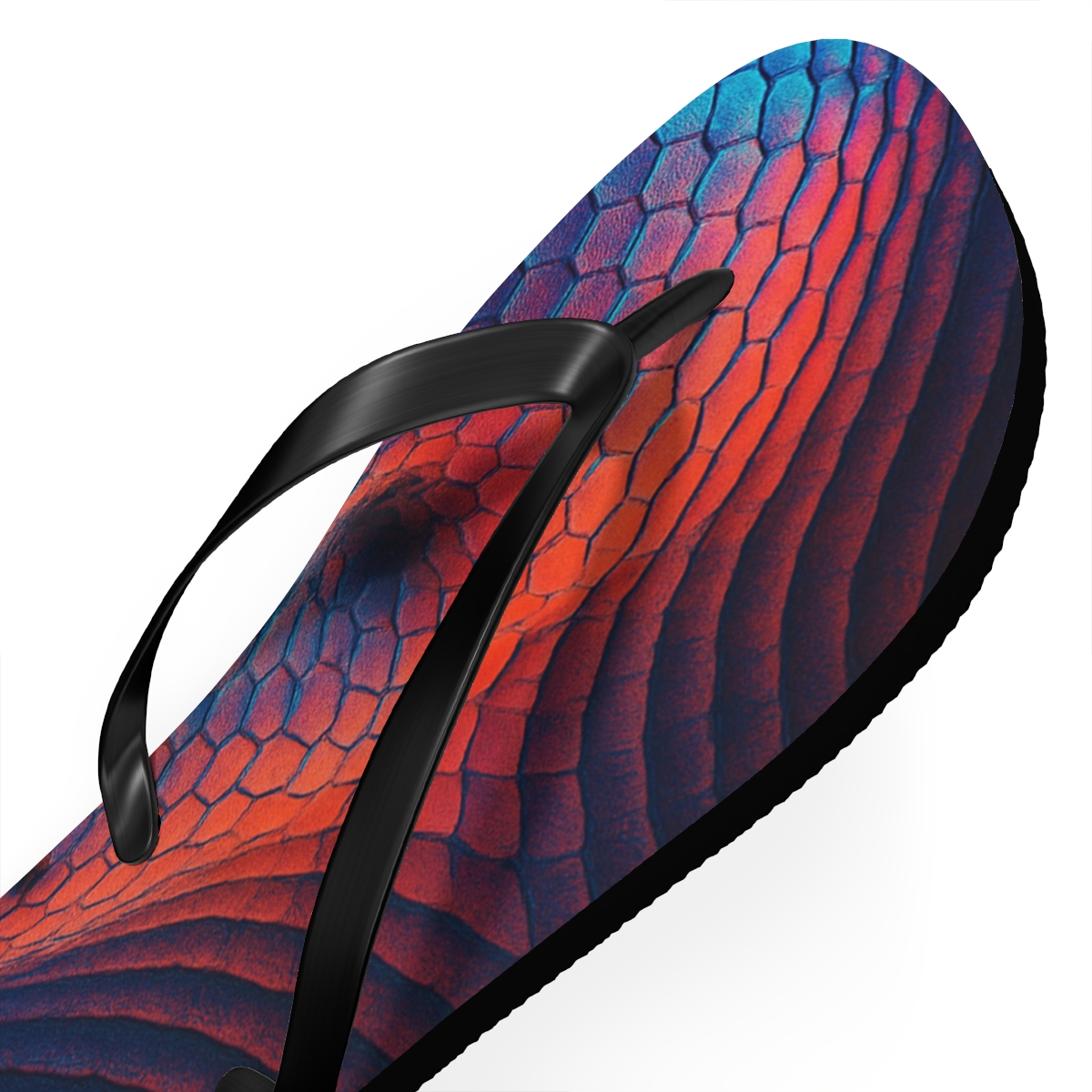 Chromatophore Pulse Of The Cuttlefish stylish summer flip flops