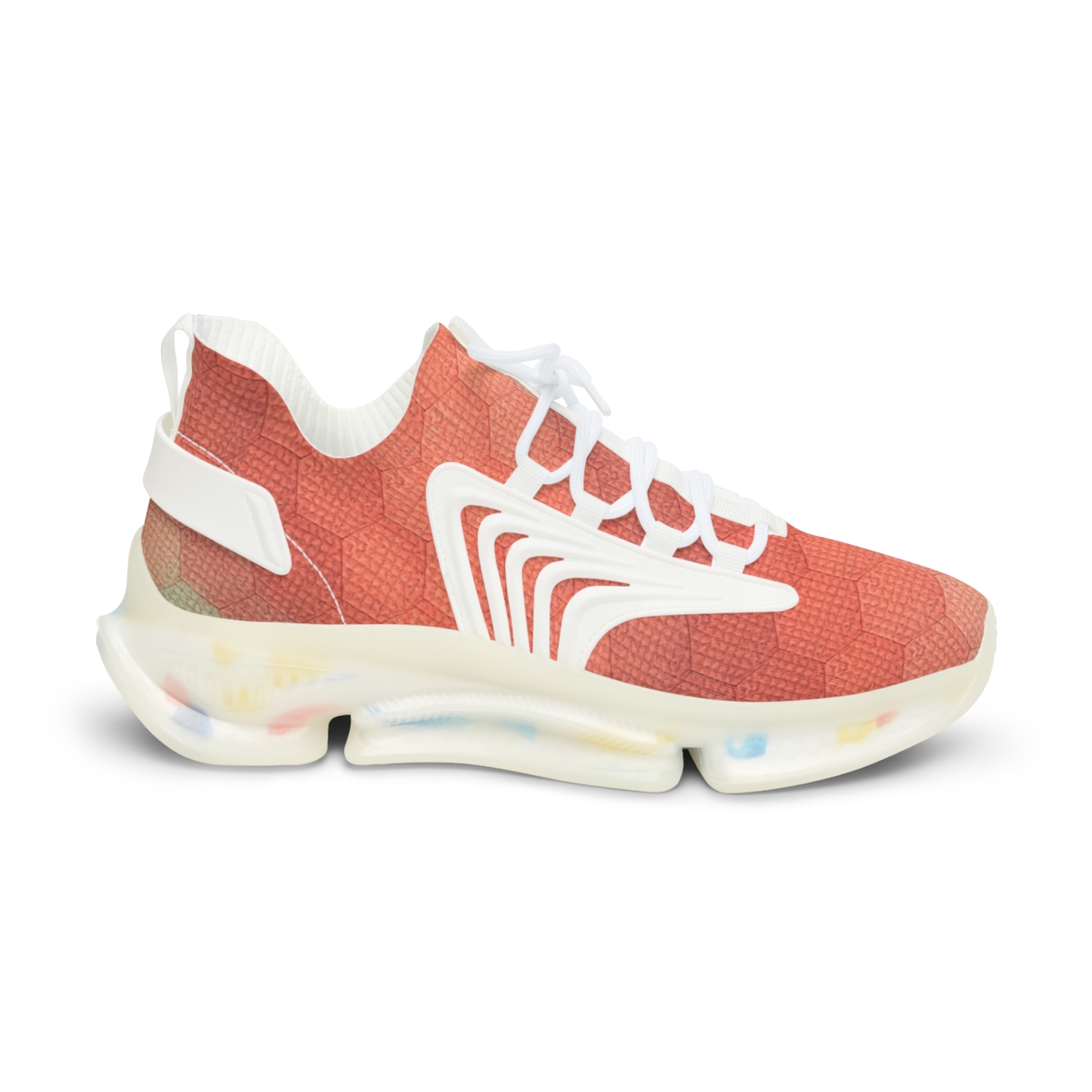 Hex Microcell Gradient Tiling custom sneakers