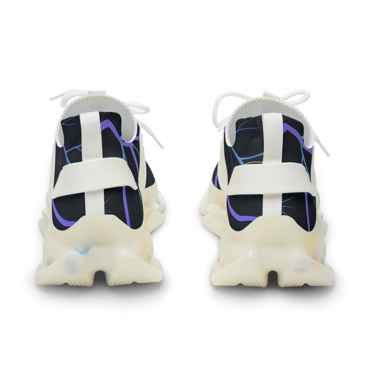 Orchid Vein Circuit Weave stylish casual sneakers