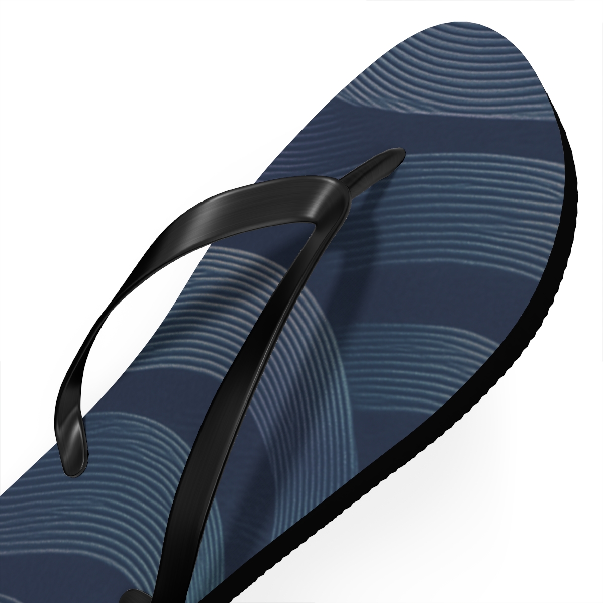 Moire Nebula Weave stylish summer flip flops