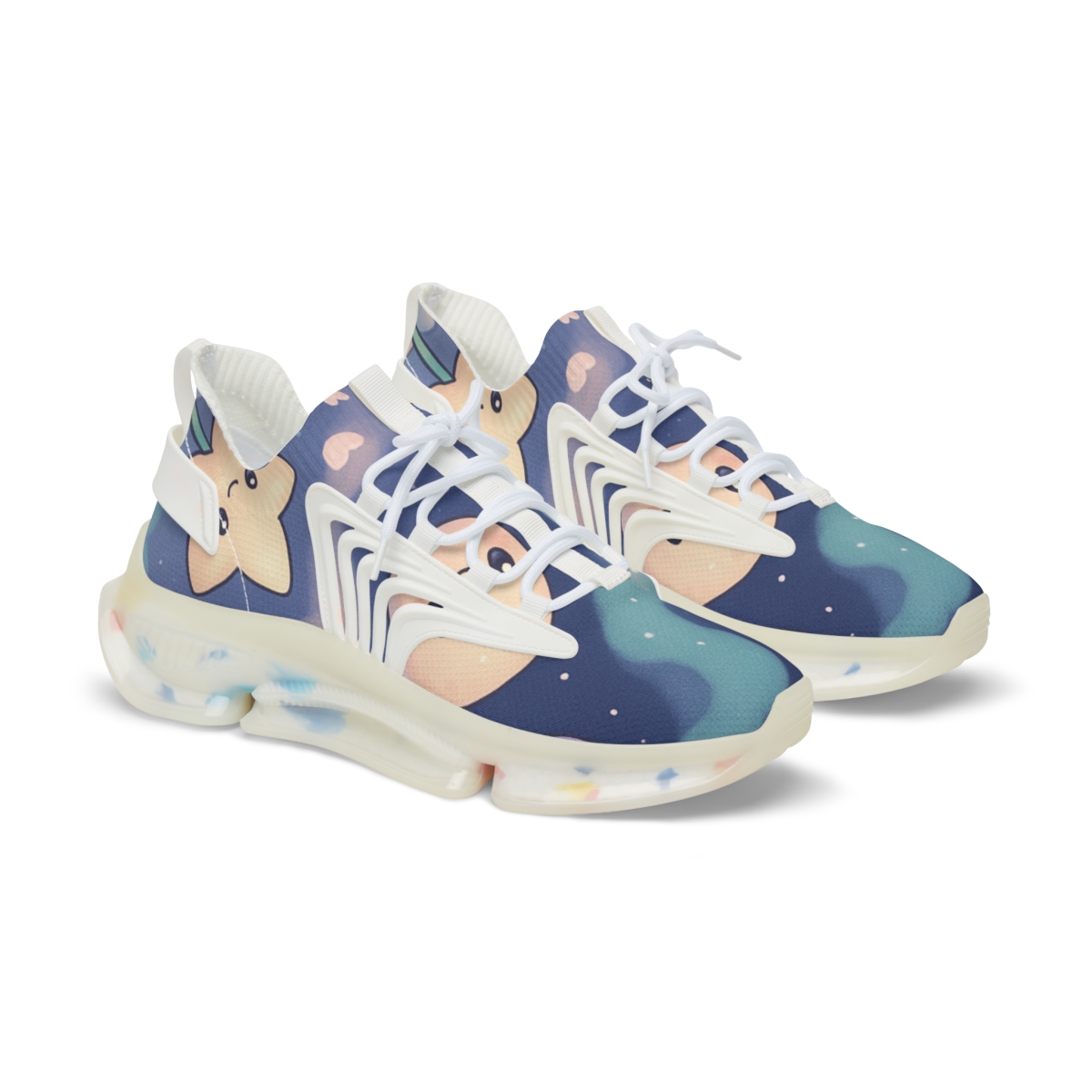 Cosmic Jellybean Asteroid Garden comfortable running sneakers