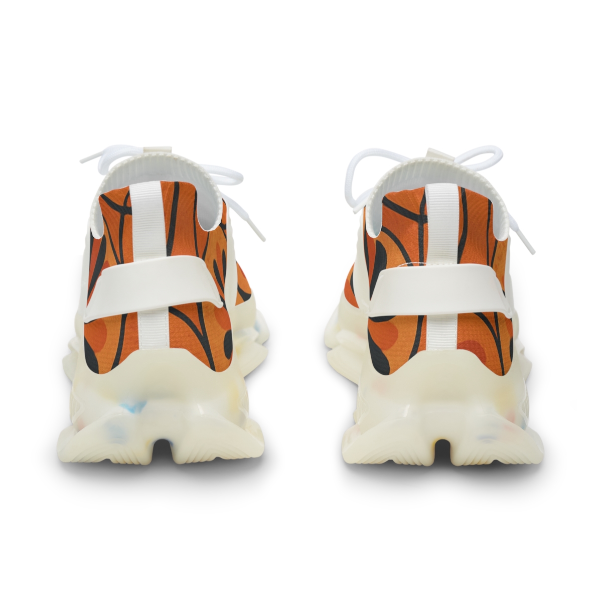 Marigold Orbit Lattice designer branded sneakers