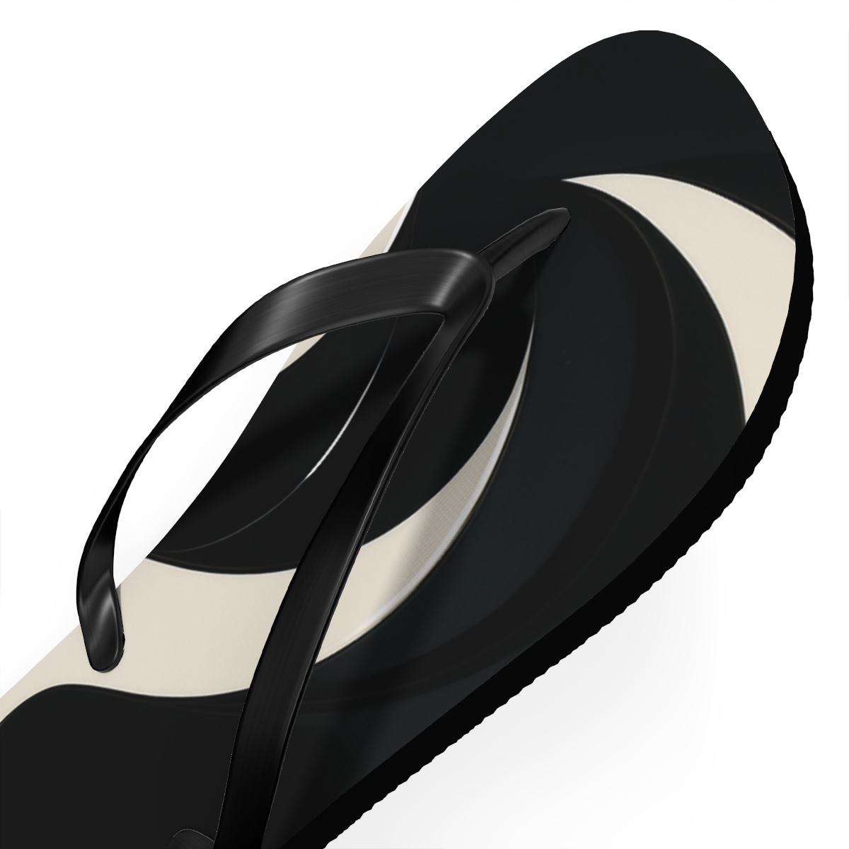 Orca Pulse Contrast Rhythm trendy printed flip flops