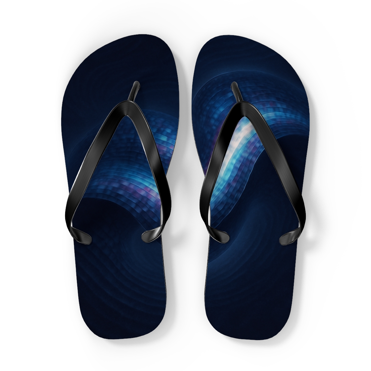 Cuttlefish Chromatic Cipher unique graphic flip flops