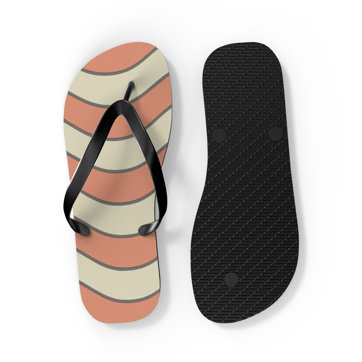 Coral Tide Harmony Flip Flops