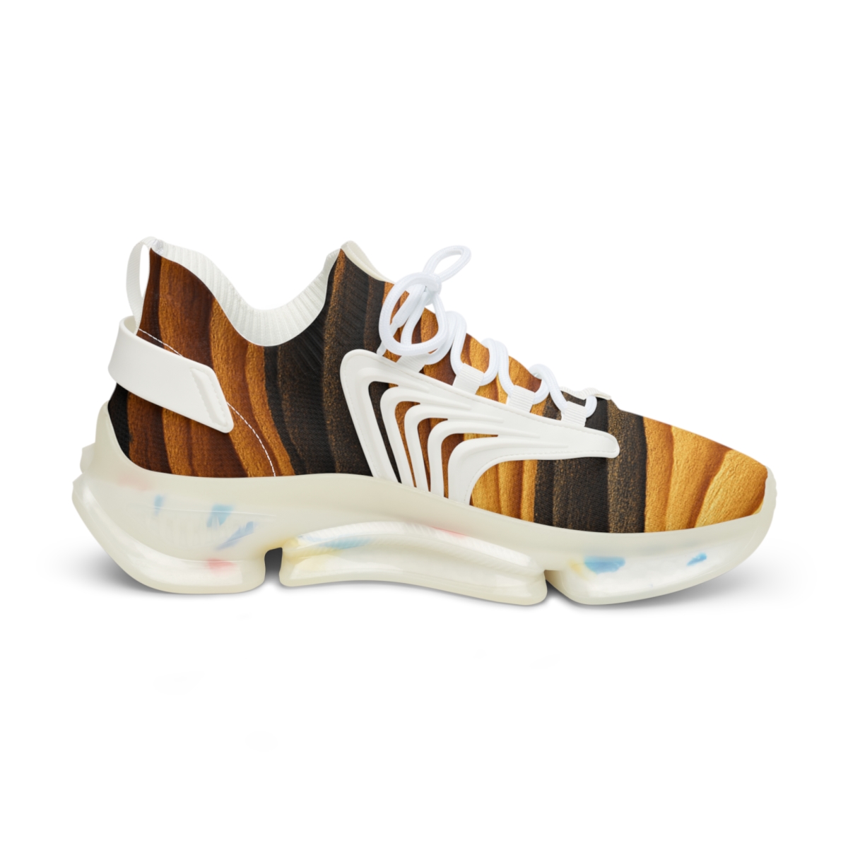 Auric Sediment Wavefront custom sneakers