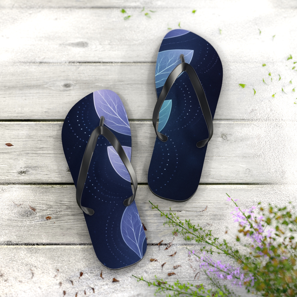 Orchid Helix Lattice comfortable casual flip flops