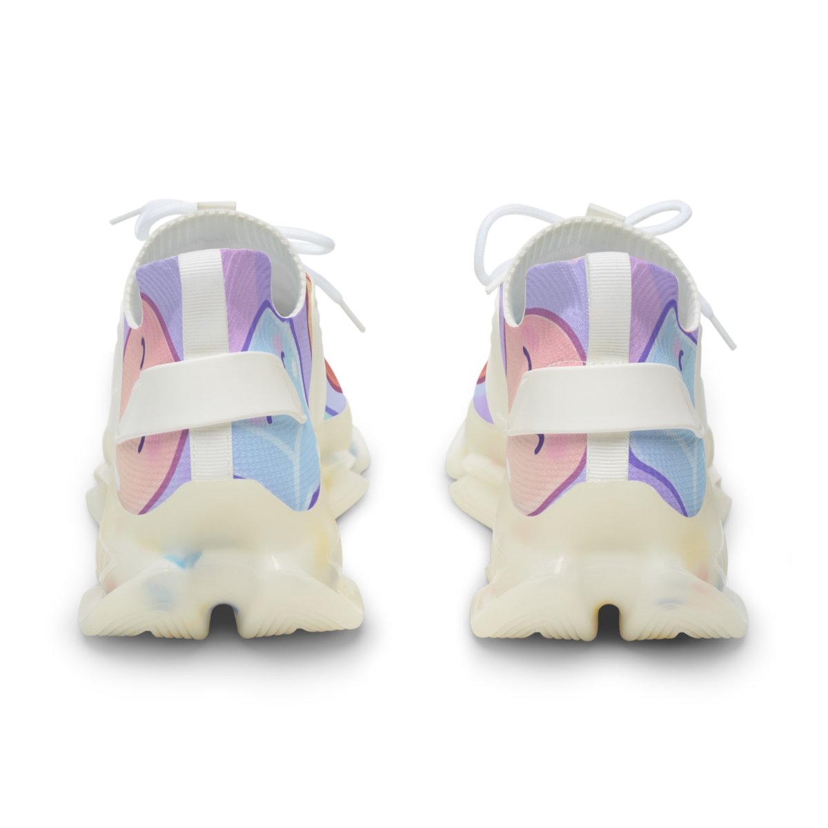 Pastel Planet Pudding Pals comfortable running sneakers