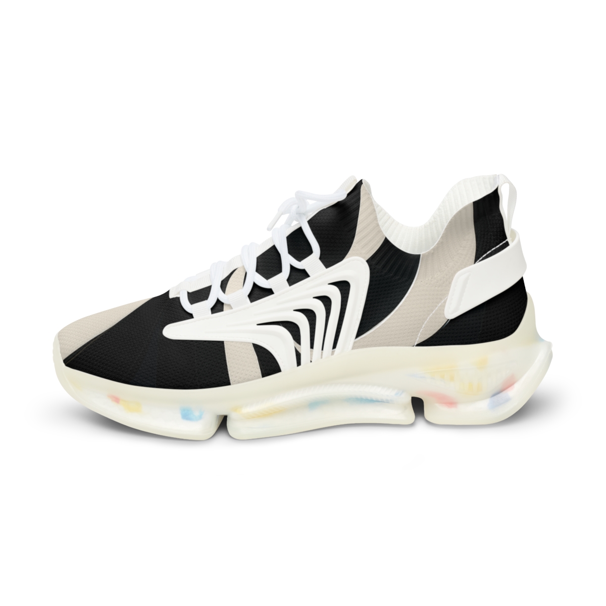 Orca Pulse Contrast Rhythm personalized athletic sneakers
