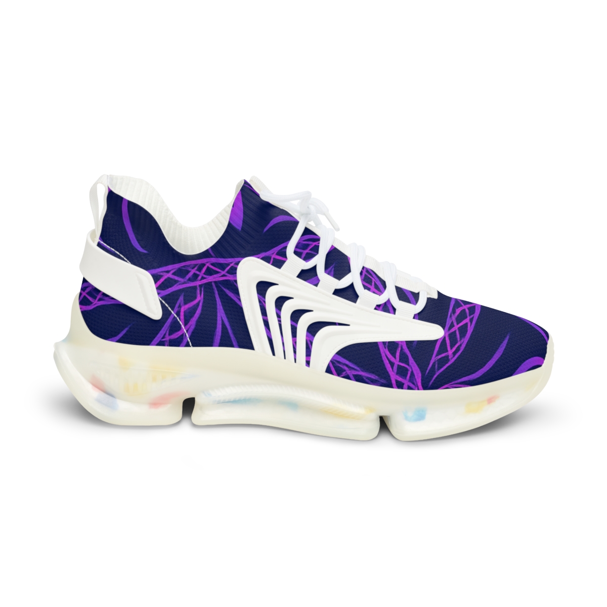 Orchid Pulse Weave comfortable running sneakers