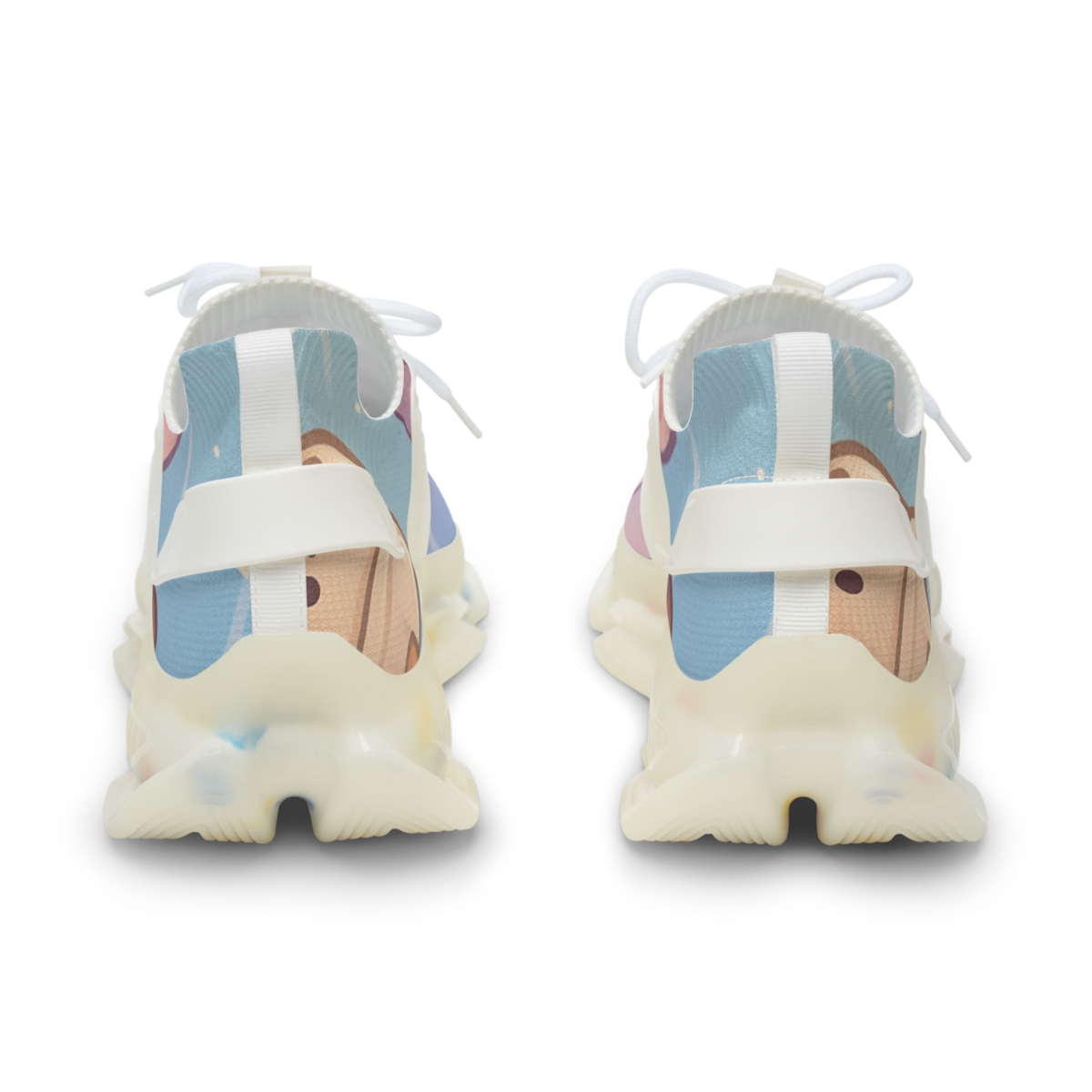 Bubble Tea Asteroid Garden personalized athletic sneakers