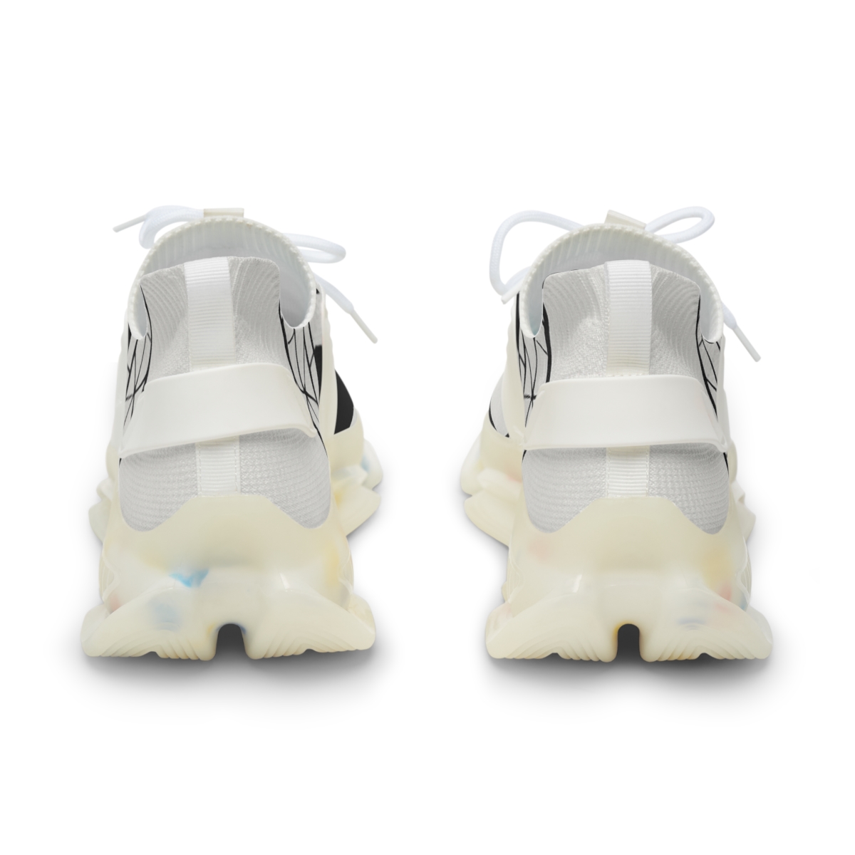 Monochrome Petal Matrix Disc designer branded sneakers