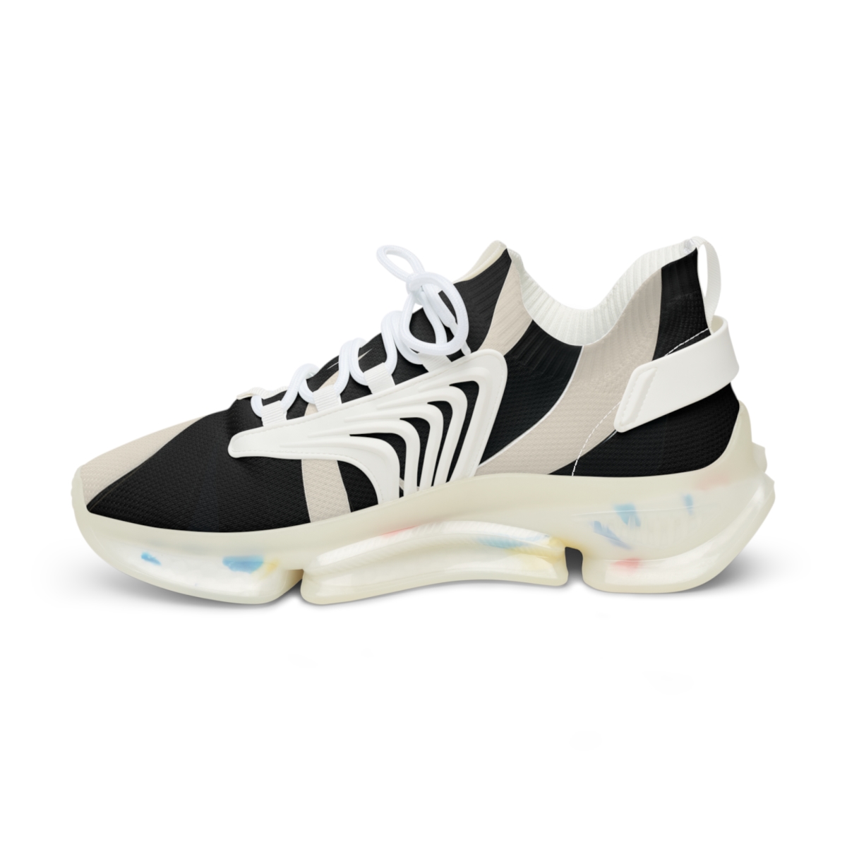Orca Pulse Contrast Rhythm personalized athletic sneakers