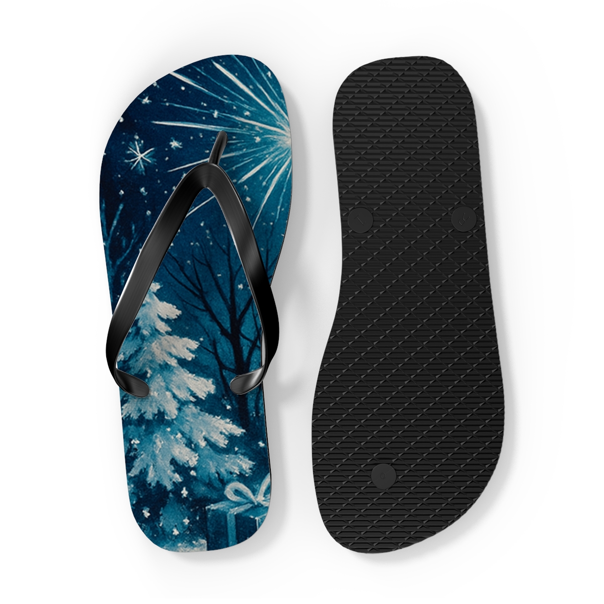 Midnight Spark Serenity Flip Flops