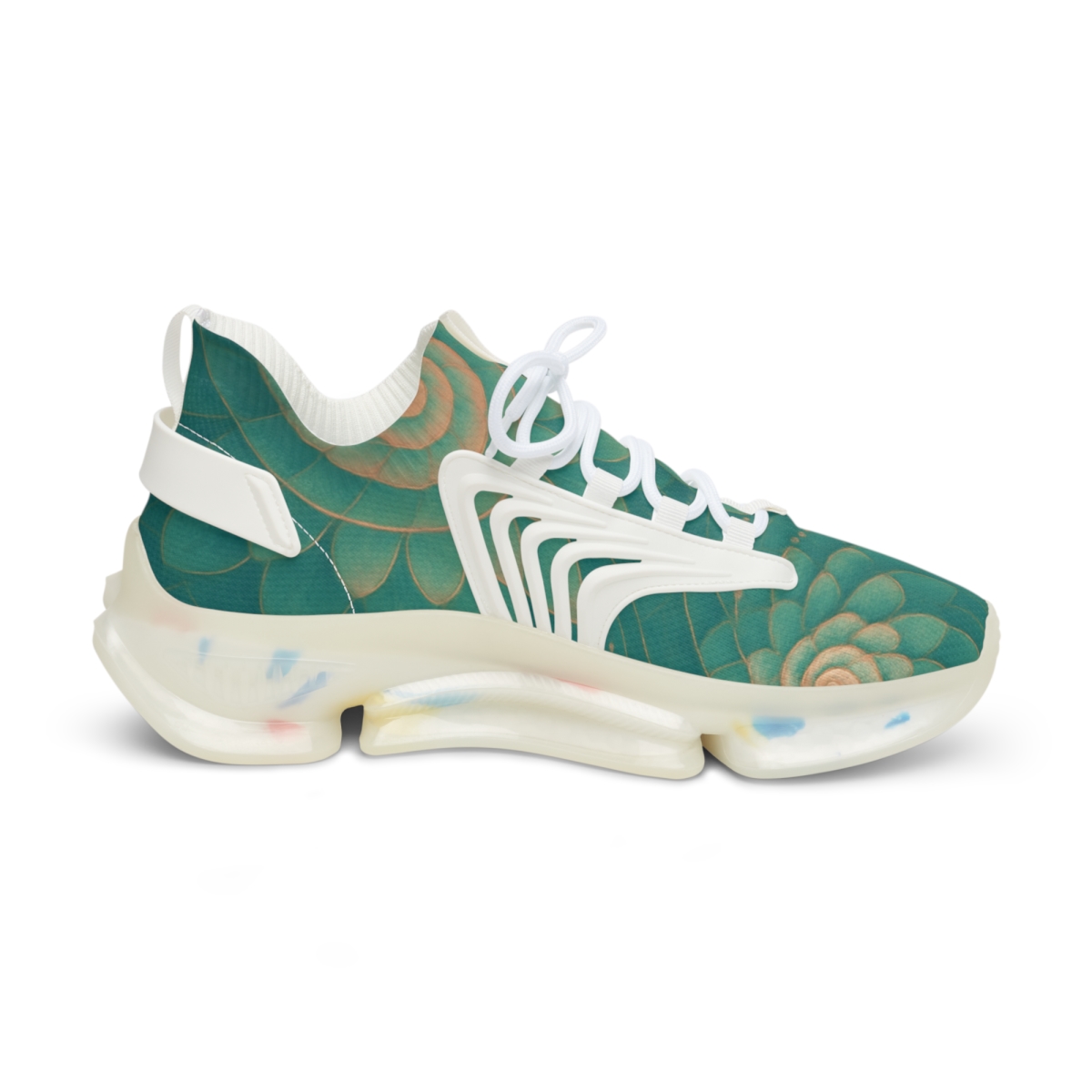 Spiral Blossom Matrix premium sport sneakers